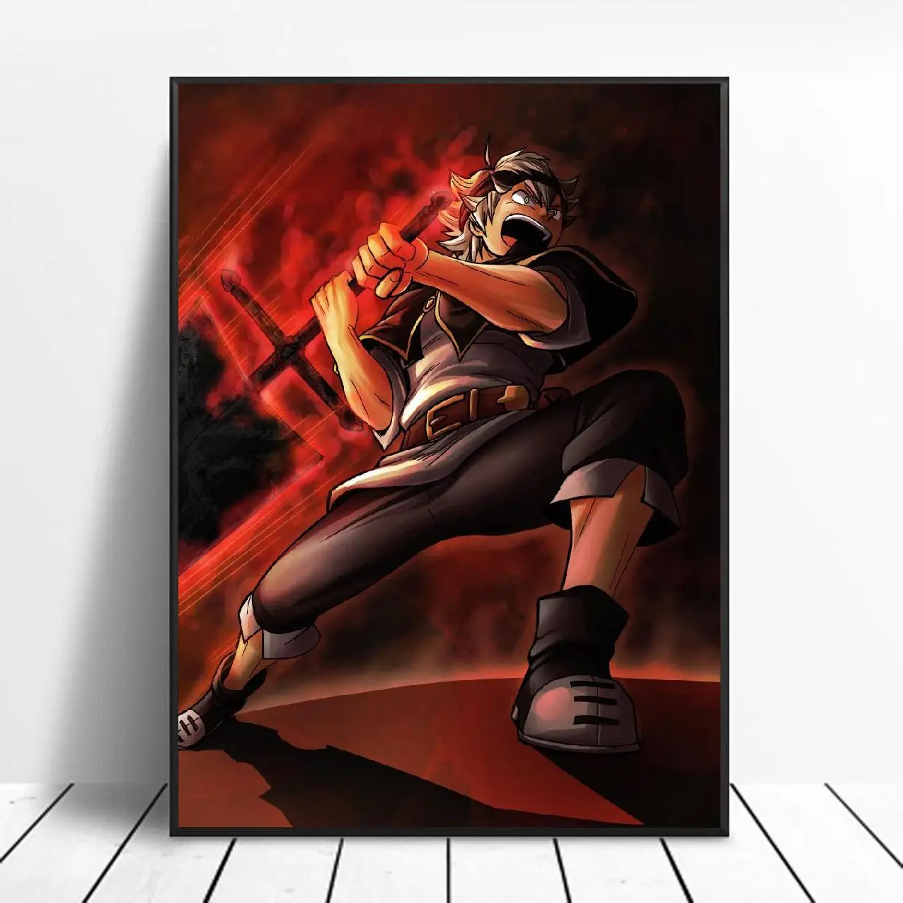 Antimagic boy Canvas Painting Art Print Poster Picture Wall Modern Minimalist Bedroom Living Room Decoration | Дом и сад
