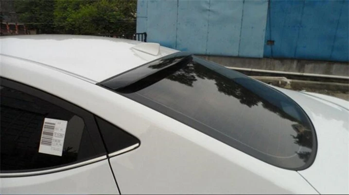 Спойлер на крышу для Hyundai Elantra 2012 2014 спойлер HBYW из АБС пластика цвет заднего крыла