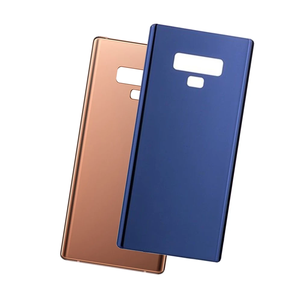 10 шт. Задняя крышка батареи для samsung Galaxy Note 9 N960 Корпус Замена запчастей с наклейками