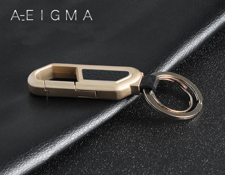 DIY EDC брелок из цинкового сплава гибкий держатель для ключей зажим Брелок для ключей для мужчин автомобильный ключницы Органайзер