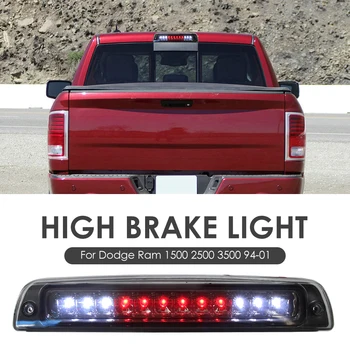 

Clear 3rd Brake Light Outdoor Parts Personal High Mount Stop Lamp Car Accessories for Dodge Ram 1500 2500 3500 94-01