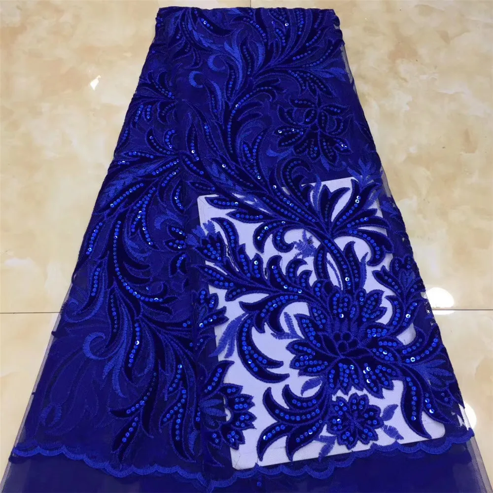 Кружевная ткань в нигерийском стиле с блестками кружевная из бархата и тюля