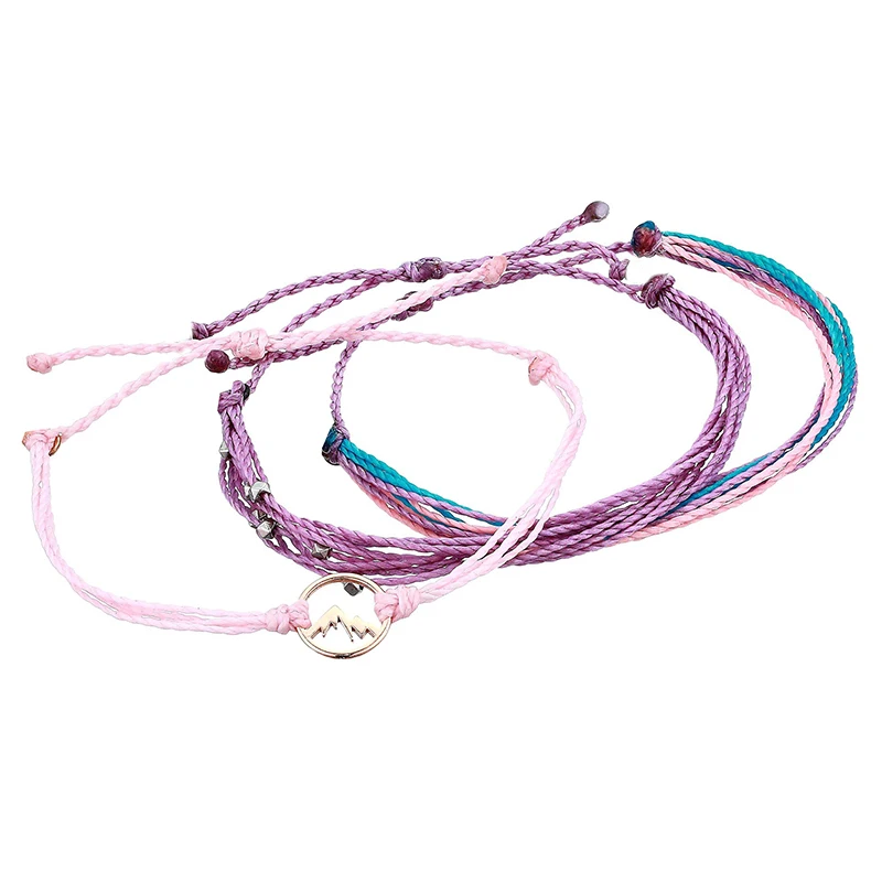 Кубический цирконий Vsco девушка богемные boho braclets для женщин pulseras нарукавные летние braclets для женщин цепочка ручной работы браслеты дружбы - Окраска металла: Кубический цирконий