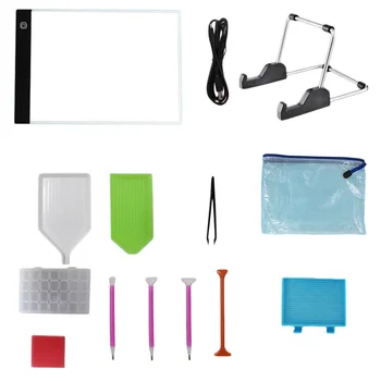 

Drawing Board Diamond Painting Embroidery LED Diamond Painting Light Pad Table Tracing Painting Accessories Tool Kits