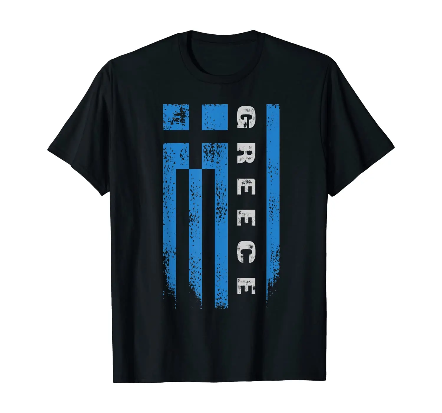 

Greece Flag American Grunge Style Graphic T-Shirt. Summer Cotton Short Sleeve O-Neck Men's T Shirt New Gift S-3XL