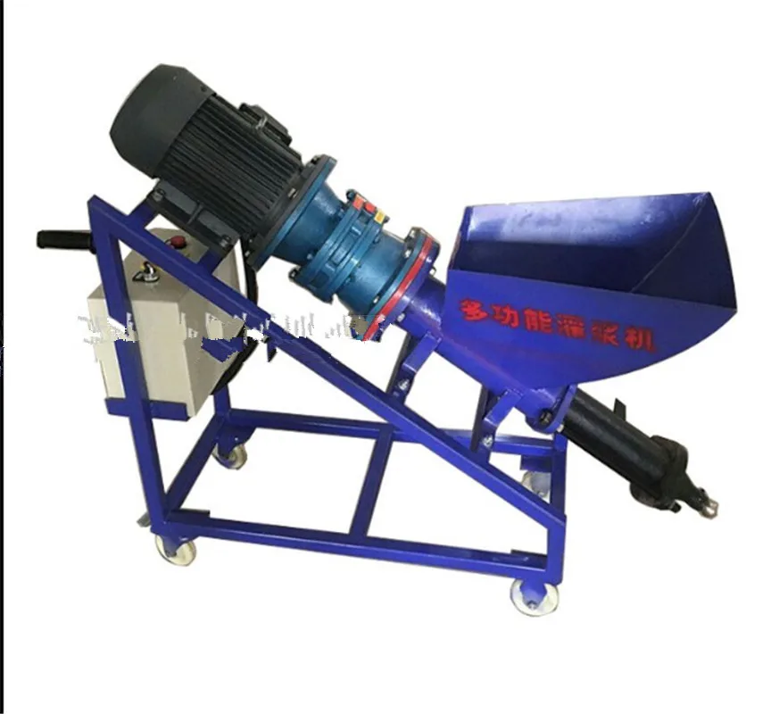 

High Pressure Cement Grouter 380V/220V Vertical/ Horizontal Type Cement Injector Paint Mortar Putty Concrete Grouting Equipment