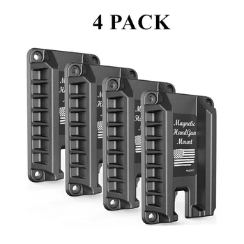 

Magorui Magnetic Gun Mount Handgun Mount/Holder Gun Accessories Holder Fits Flat Top Handguns