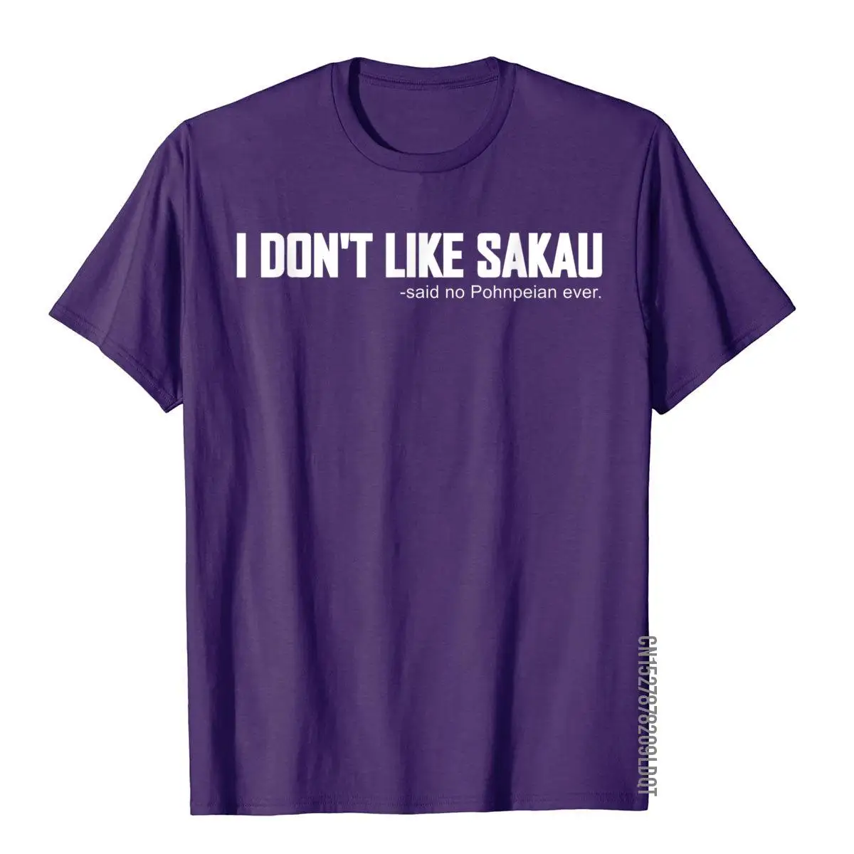 I don't like Sakau t shirt funny Pohnpei micronesia__B5906purple