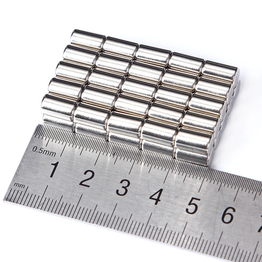50pcs N50 Round Disc Magnets 10 x 6mm Rare Earth Cylinder Permanent Neodymium Magnet 10mm*6mm Magnets
