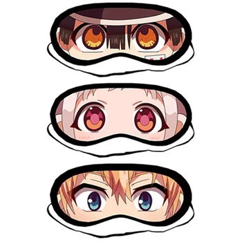 

Earthbound Boy Hanako Sleeping Eye Mask Cartoon Blindfold Eye Soft Cover For Girl Kid Teen Traveling Sleep Eyeshade Party Gift