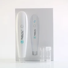 Hydra ручка H2 Электрический Hydrapen 4 уровня Регулируемый Авто Инъекции уход за кожей Инструменты Hydra глубокий уход за кожей лица очиститель пор Массажная машина