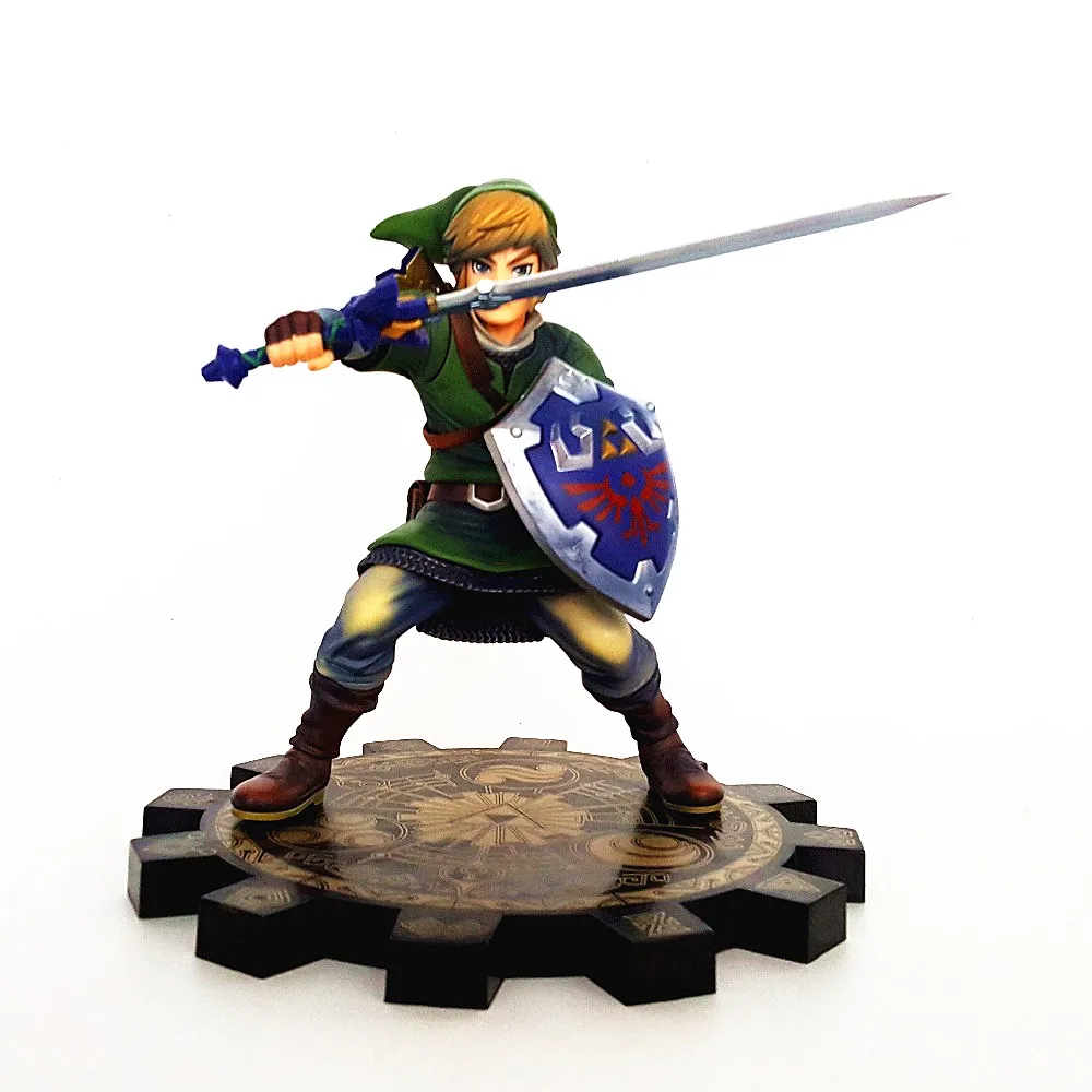 Zelda Skyward меч ПВХ фигурка 1/7 Аниме игра игрушка Zelda ссылка фигурка Коллекционная модель игрушки