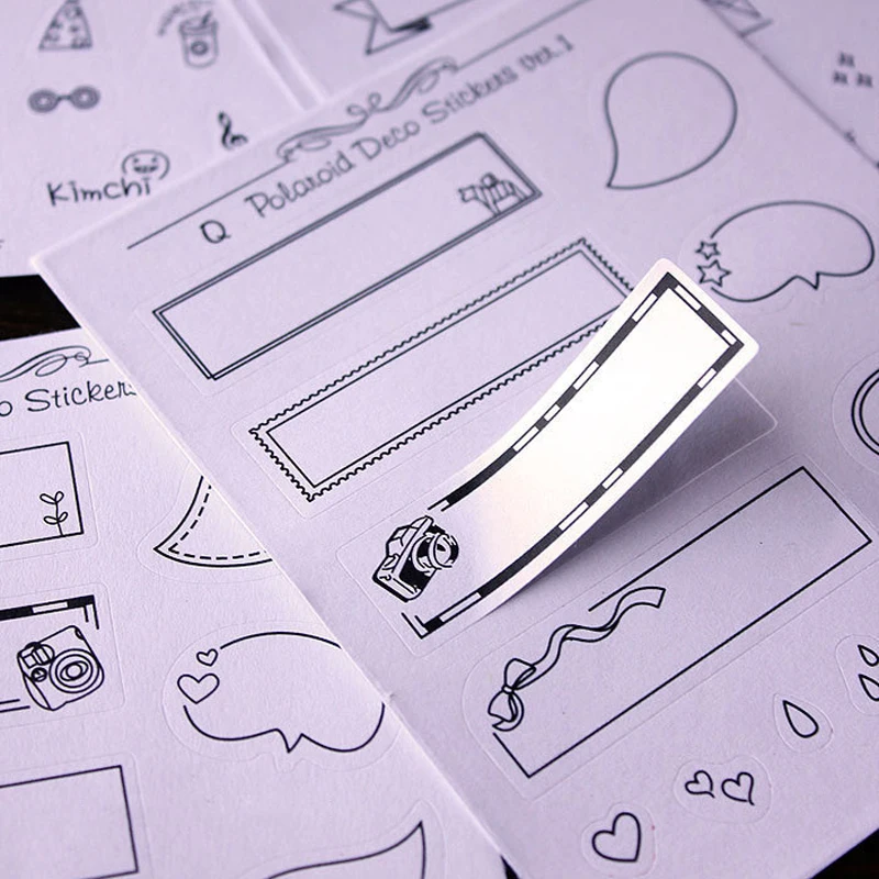 6 листов/набор наклейки с календарем для скрапбукинга|Канцелярские наклейки| |