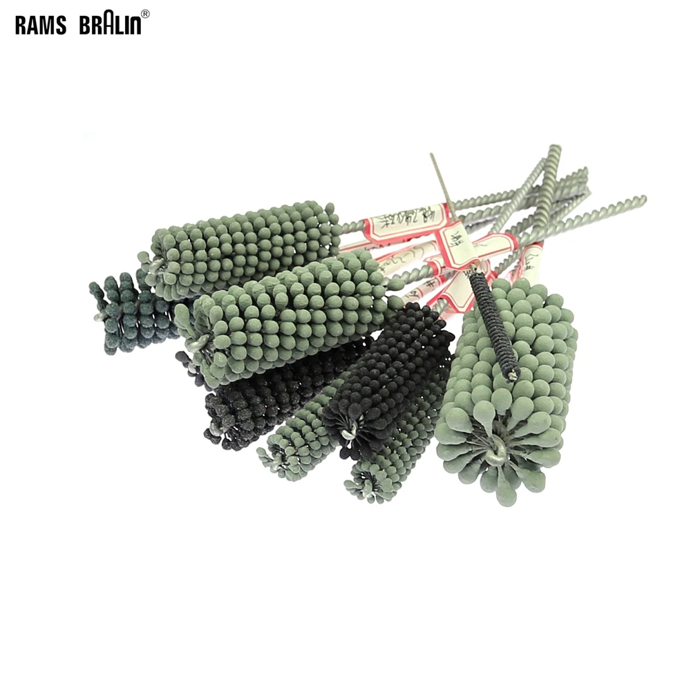 

1 piece Flexible Abrasive Ball Brush Pipe Deburring Grinding Head Polishing Brush