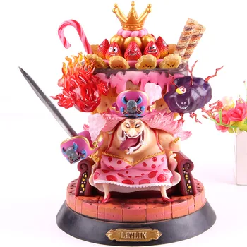 

Anime One Piece GK Statue Toys Big Mom Charlotte Linlin Shanks WhiteBeard Edward Newgate Action Figure PVC Collectible Model Toy