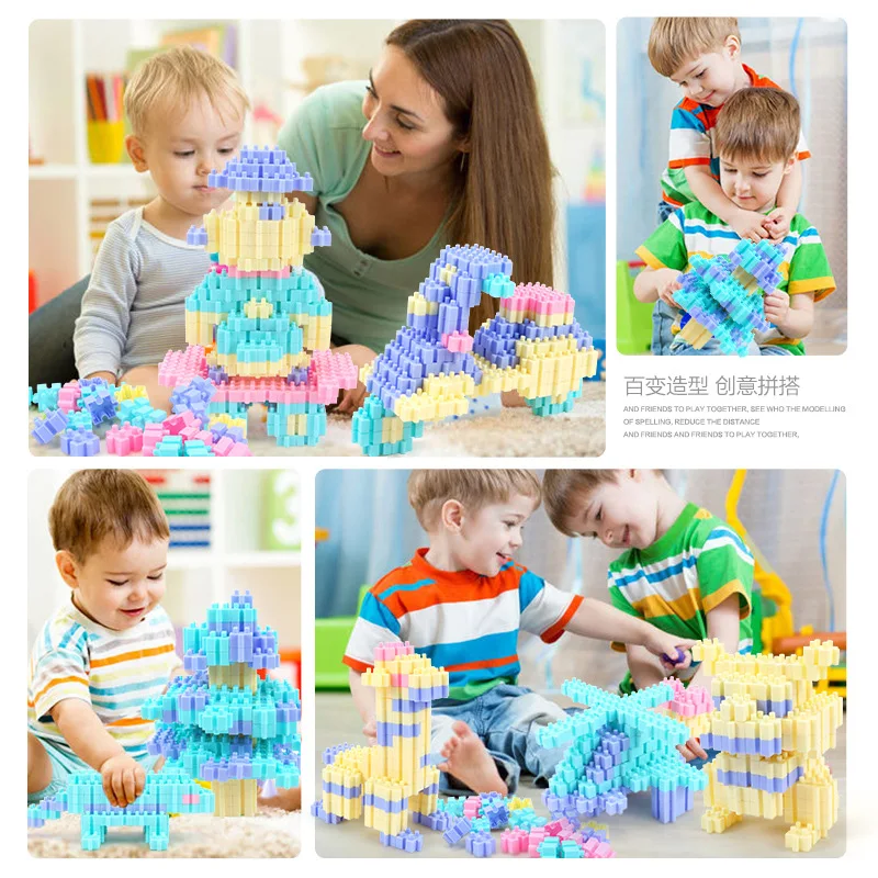 

Children Building Blocks Toy 3-6 a Year of Age GIRL'S Baby Aged 1-2 Years Infant Educational Boy 7-8-10-Year-Old BOY'S Gift