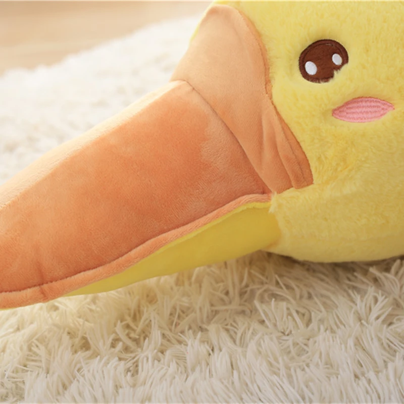 Duckmole Утконос Лежащая плюшевая игрушка желтый мягкая подушка для животных Детские Спящая кукла-компаньон 50/60/80 см