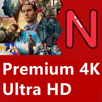 

1 Year 1 Month Netflix For Work TV android set top box tv stick laptop PC phone 4 screen 1 KID UHD
