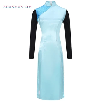 

Cheongsam KILLER SEVEN Plum 13 Shirt Legging Women Halloween Christmas Assassin Wu Liuqi Cosplay Costume