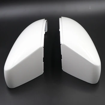 

Right Mirror Cover For For Volkswagen Polo 2014-2017 Door Wing Mirror Cover Shell Cap Painted White Replacement