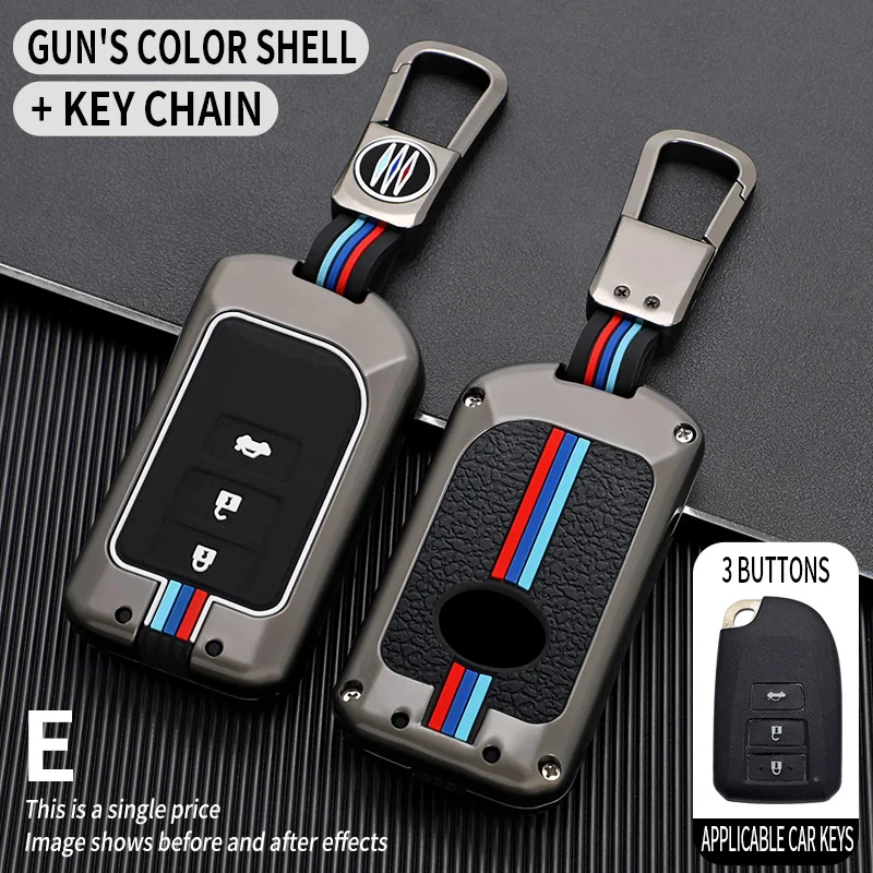 New Arrival Zinc Alloy Car Key Case Cover for Toyota Yaris Vios Key Fob