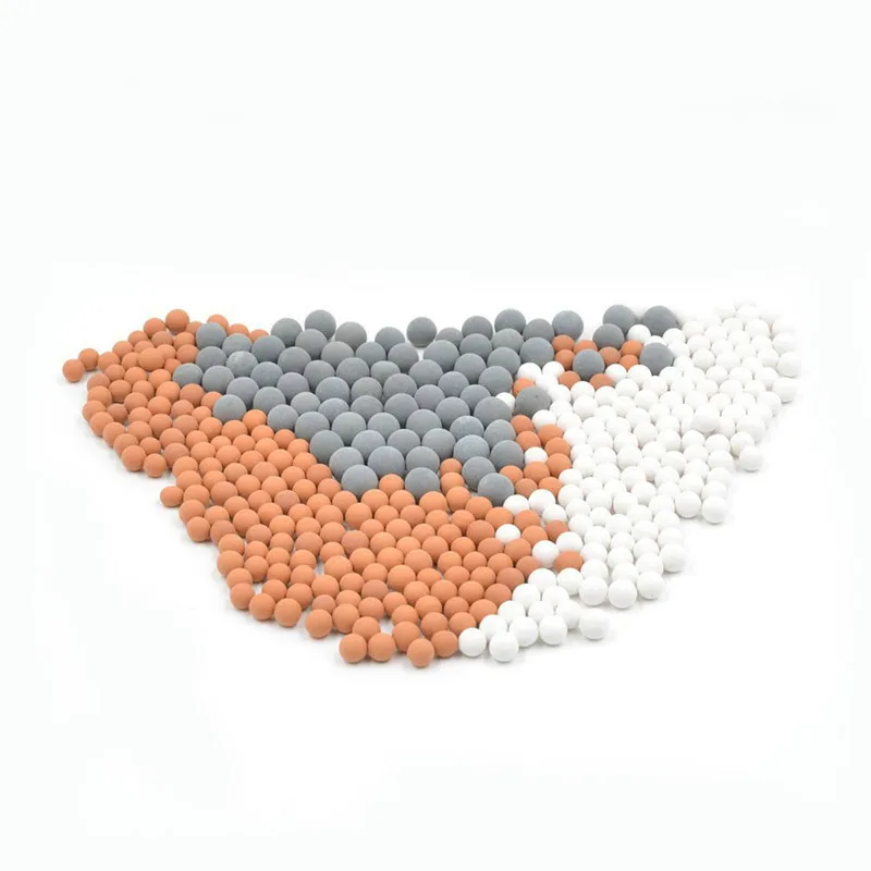 Shower Head Replacement Bead Water Purifier Mineral Beads Negative Ion Ceramic Ball Filter