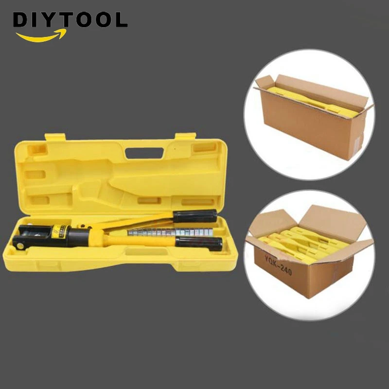 

YQK-240 manual hydraulic pliers, the overall manual operation is convenient, hydraulic crimping pliers 16-240mm