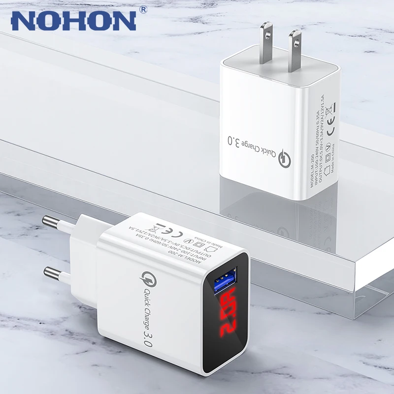 Зарядное устройство USB 3 0 для iPhone 11 12 Pro Max X Xs 7 8 Plus Samsung Huawei Xiaomi быстрой зарядки с