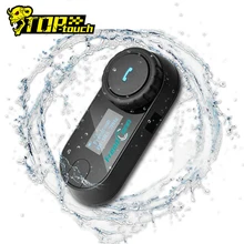 FREEDCONN Motorcycle Intercom Helmet Headset Waterproof 2 People Connect Helmet Speaker Interphone Moto Headset Intercom 800M