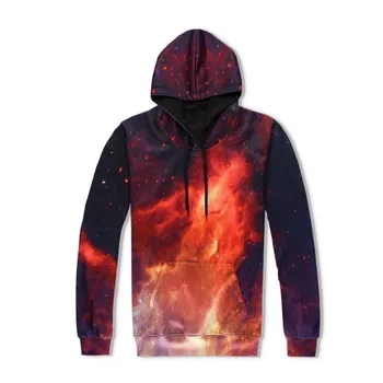 

Hip Hop Winter Mens Suits Male Casual Sets Flame Hooded Sweatshirts Pants Elastic Waist Outwear Tracksuit Man Set Brand Priting