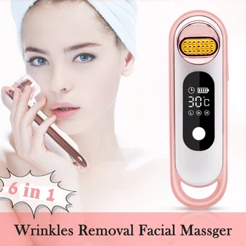 

Dot Matrix RF Radio Frequency Skin Rejuvenation Therapy Facial Massager Machine Anti-aging Reduce Wrinkles Visage Face Lifting