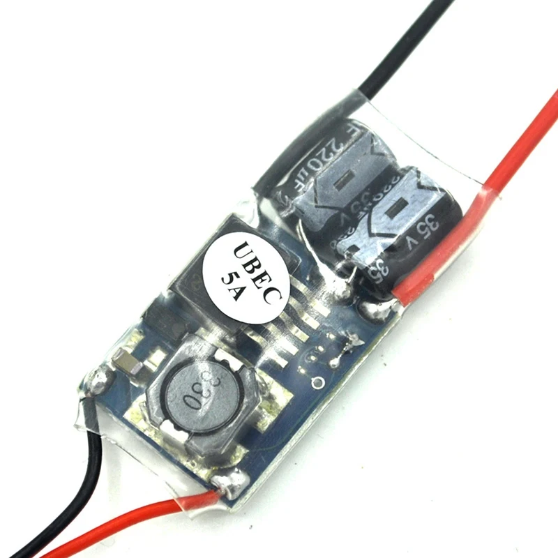 RC UBEC 5А/7A BEC полностью защищающий антипомех импульсный регулятор внешний модуль