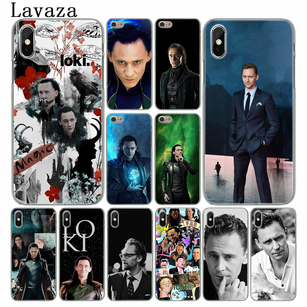 Твердый чехол для телефона Lavaza Tom Hiddleston Loki iPhone XR XS X 11 Pro Max 10 7 8 6 6S 5 5S SE