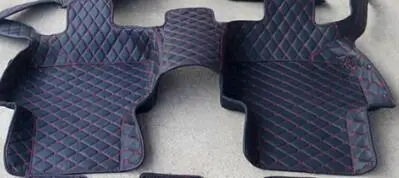 

The second row floor mat for Right Hand Drive Audi Q7 7 seats 2019 -2016