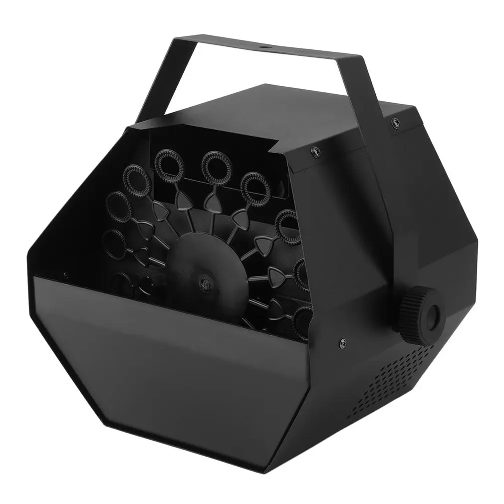 

Automatic Mini Magic Bubble Making Machine Blower Maker Kids DJ Disco Dancing Wedding Party Outdoor Indoor Stage Metal Case