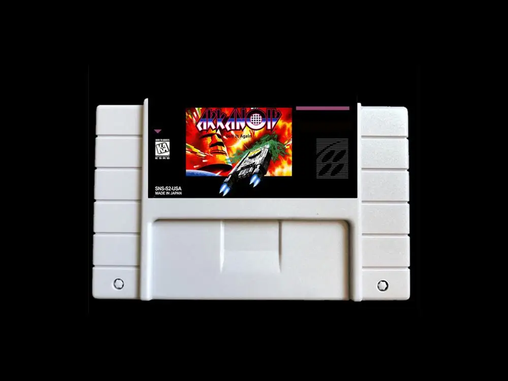 Arkanoid: Doh It снова США-NTSC Версия 46 контактов Видеоигры карта NTSC Версия для ретро видеоигр Консоль