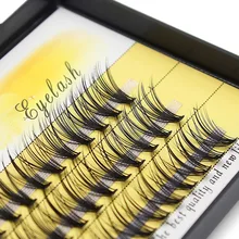 1 коробка, большая емкость, 60 пряди, 20D, ресницы для наращивания, толщина 0,07 мм, норковые полосы, ресницы, индивидуальные ресницы, натуральный стиль