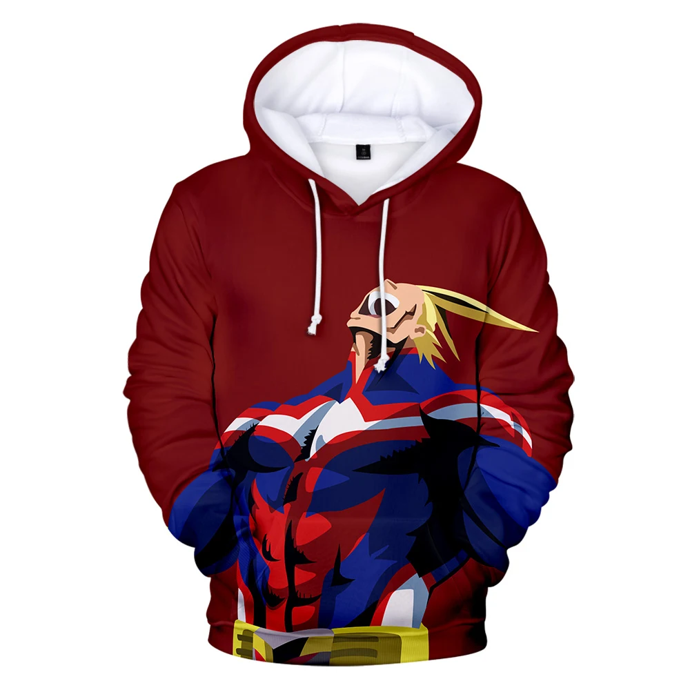 Толстовка с капюшоном Осень Зима Mannen/Vrouwen Kleding Boku No My Hero academic Cosplay Kostuums толстовки