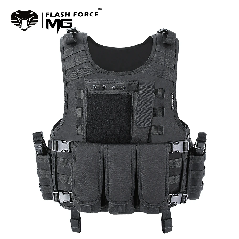Жилет MGFLASHFORCE Molle для страйкбола тактический жилет накладка на тарелку Swat рыбалки