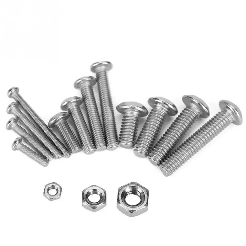 Sistema Britânico, Sistema Americano, Cabeça de Pan Cruz, 4-40, 280Pcs
