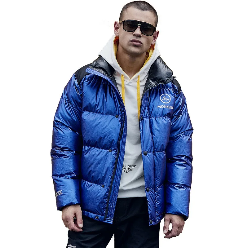 

2019 autumn and winter new thick down jacket high quality casual fashion trend simple men's down jacket