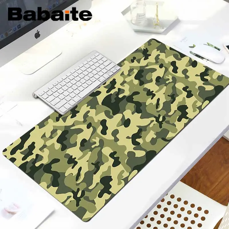 Babaite, мой любимый Камуфляжный высокоскоростной коврик для мыши, игровой коврик для ноутбука, коврик для мыши, игровой коврик для мыши - Цвет: LockEdge 30x80cm