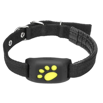 

Pet Tracker Anti-lost Dog Cat Collar GPS GSM Real-Time Alarm Locator Finder