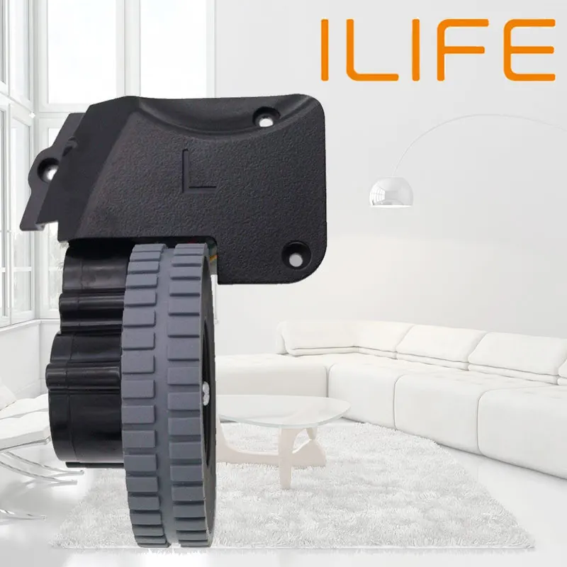 Колеса запчасти для робота-пылесоса аксессуары для ilife A4 A4s A40 A8 ...