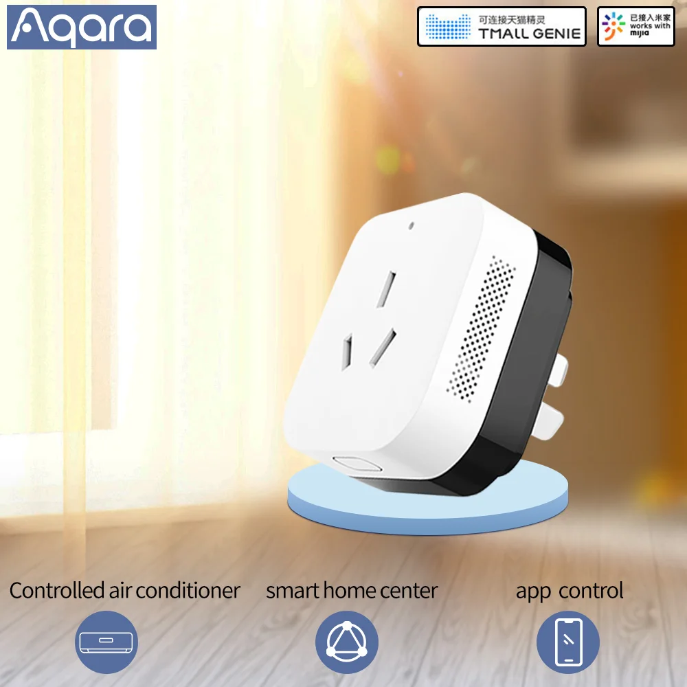 Умная розетка для кондиционера Aqara энергосберегающее устройство умного дома с
