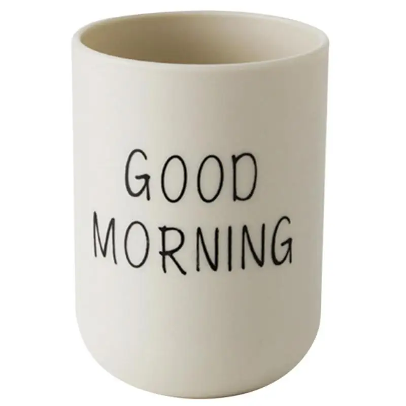 Портативный держатель для зубных щеток с надписью «Good Morning Cup PP» в Северной Европе - Цвет: C