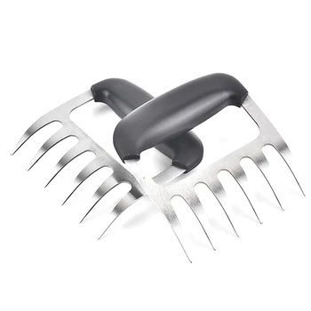 

2 Pcs Meat Shredder Claws Stainless Steel Bear Claws BBQ Meat Claws for BBQ Forks for Handling Food,Barbecue Claws