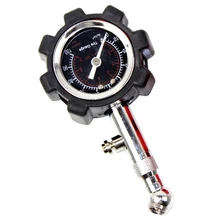 Металлический большой циферблат, высокая точность, аксессуары, измерительный инструмент для автомобиля, грузовика, многофункциональная Функция сброса al, 100 фунтов/кв. дюйм, датчик давления в шинах