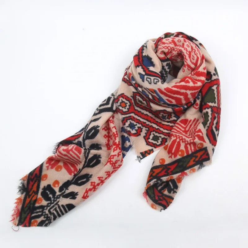 

2020 autumn and winter new ladies scarf fashion printing big square scarf women autumn and winter thick warm shawl women