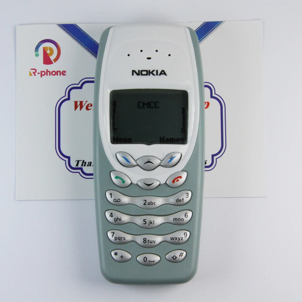 NOKIA 3410 мобильный телефон оригинальный разблокированный отремонтированный